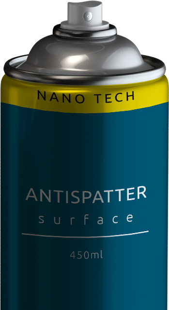 Welding Spray is an anti-spatter spray created for the welding and metal works industry. The solution forms a barrier on the welding surface that allows the spatter from welding processes to be easily and effectively removed